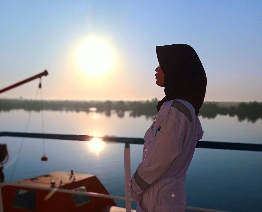 IMO Women in Maritime Vitri Nur Hidayati Third Officer Indonesia