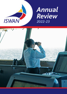 ISWAN Annual Review 2022 23 Front cover