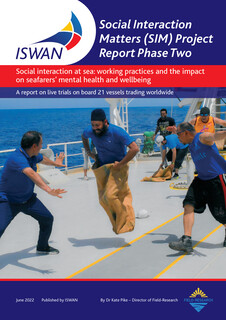 Front cover ISWAN Sim Project Phase Two Report